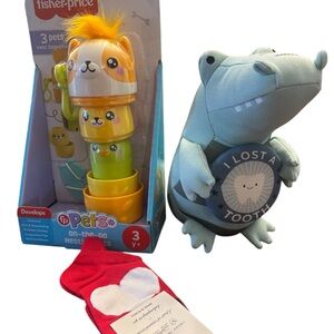 Fisher-Price Nesting Pets with Blue Crocodile